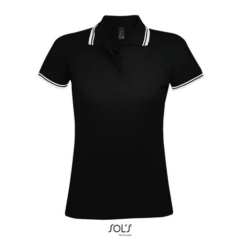negro/blanco POLO PARA MUJER SOL'S PASADENA WOMEN
