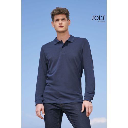 POLO PIQUÉ MANCHES LONGUES HOMME SOL'S PERFECT LSL MEN