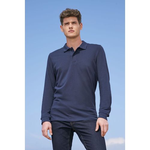 POLO PIQUÉ MANCHES LONGUES HOMME SOL'S PERFECT LSL MEN - 1