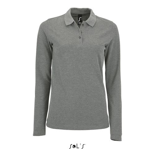 POLO PIQUÉ MANCHES LONGUES FEMME SOL'S PERFECT LSL WOMEN