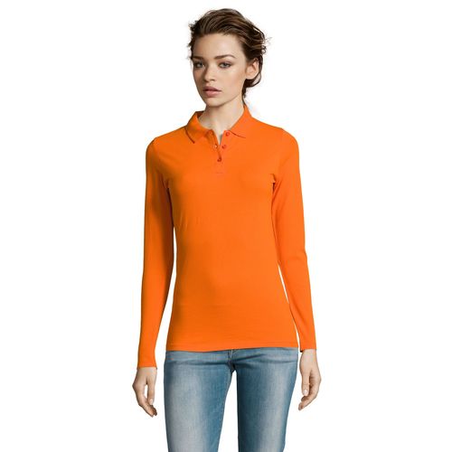 POLO PIQUÉ MANCHES LONGUES FEMME SOL'S PERFECT LSL WOMEN