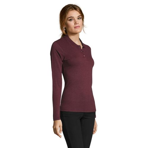POLO PIQUÉ MANCHES LONGUES FEMME SOL'S PERFECT LSL WOMEN