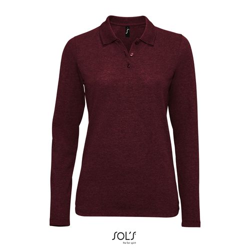 POLO PIQUÉ MANCHES LONGUES FEMME SOL'S PERFECT LSL WOMEN