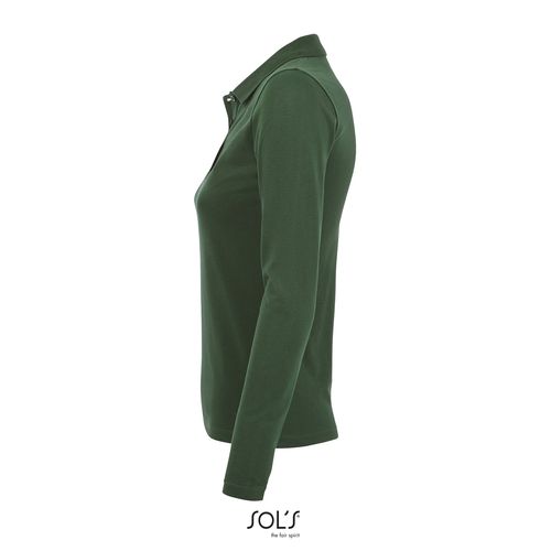 verde botella POLO PIQUÉ DE MANGA LARGA PARA MUJER SOL'S PERFECT LSL WOMEN