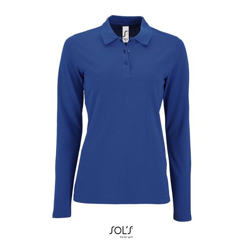 POLO PIQUÉ MANCHES LONGUES FEMME SOL'S PERFECT LSL WOMEN
