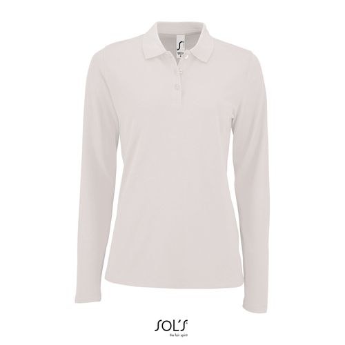 POLO PIQUÉ MANCHES LONGUES FEMME SOL'S PERFECT LSL WOMEN