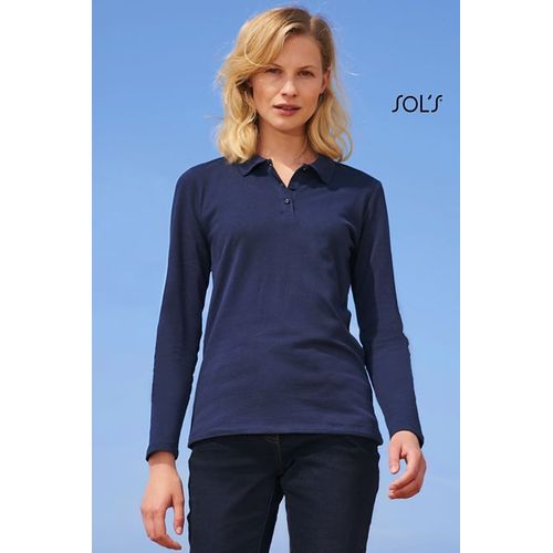 POLO PIQUÉ MANCHES LONGUES FEMME SOL'S PERFECT LSL WOMEN - 2