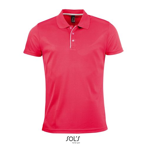 coral fluo POLO DE DEPORTE PARA HOMBRE SOL'S PERFORMER MEN