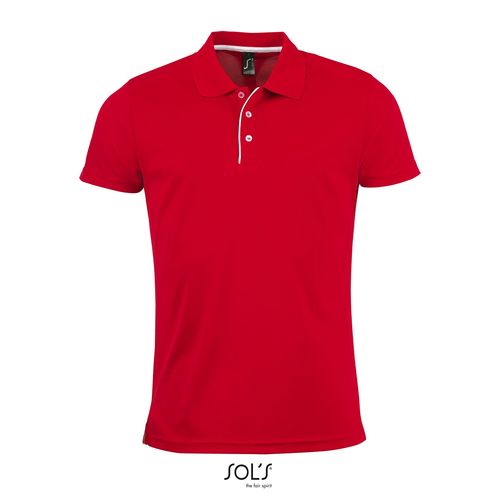 red POLO DE DEPORTE PARA HOMBRE SOL'S PERFORMER MEN