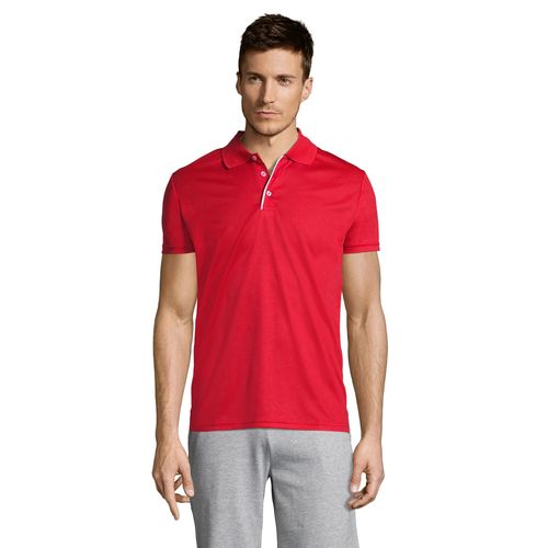 red POLO DE DEPORTE PARA HOMBRE SOL'S PERFORMER MEN