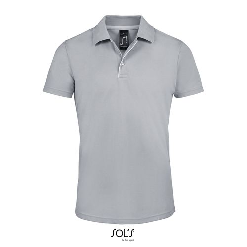 gris puro POLO DE DEPORTE PARA HOMBRE SOL'S PERFORMER MEN