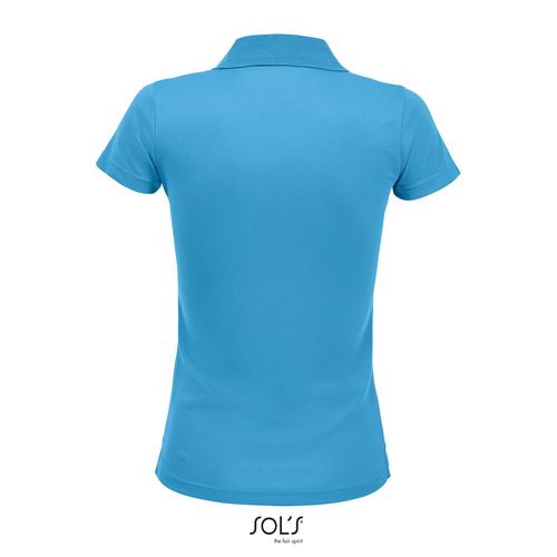 azul aqua POLO DE DEPORTE PARA MUJER SOL'S PERFORMER WOMEN