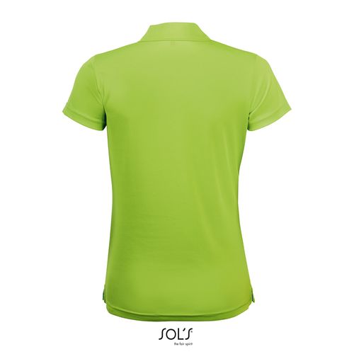 verde manzana POLO DE DEPORTE PARA MUJER SOL'S PERFORMER WOMEN