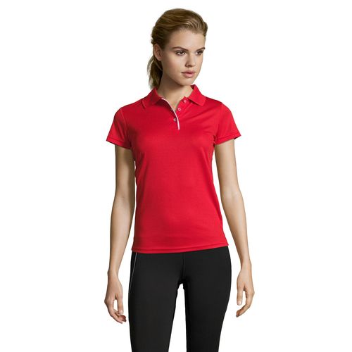 red POLO DE DEPORTE PARA MUJER SOL'S PERFORMER WOMEN