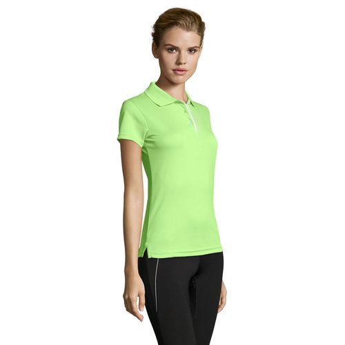 verde manzana POLO DE DEPORTE PARA MUJER SOL'S PERFORMER WOMEN