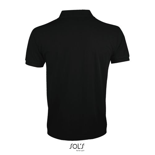 black POLO DE POLIALGODÓN PARA HOMBRE SOL'S PRIME MEN