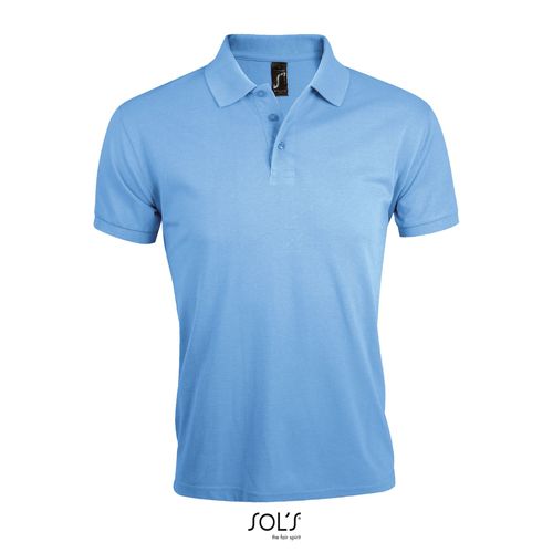 azul celeste POLO DE POLIALGODÓN PARA HOMBRE SOL'S PRIME MEN