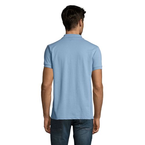 azul celeste POLO DE POLIALGODÓN PARA HOMBRE SOL'S PRIME MEN