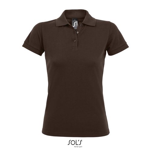 chocolate POLO DE POLIALGODÓN PARA MUJER SOL'S PRIME WOMEN