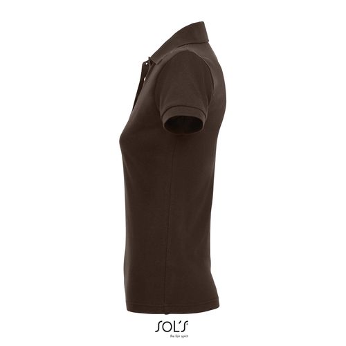 chocolate POLO DE POLIALGODÓN PARA MUJER SOL'S PRIME WOMEN