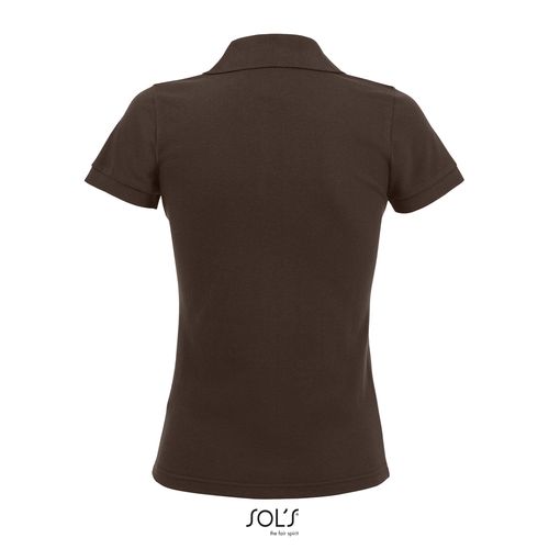 chocolate POLO DE POLIALGODÓN PARA MUJER SOL'S PRIME WOMEN