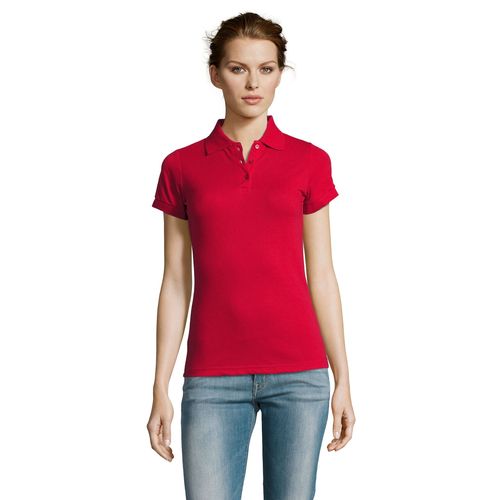 red POLO DE POLIALGODÓN PARA MUJER SOL'S PRIME WOMEN