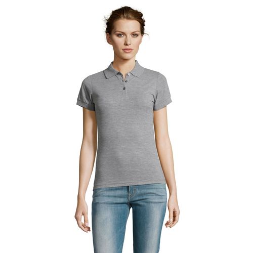 gris chiné POLO DE POLIALGODÓN PARA MUJER SOL'S PRIME WOMEN