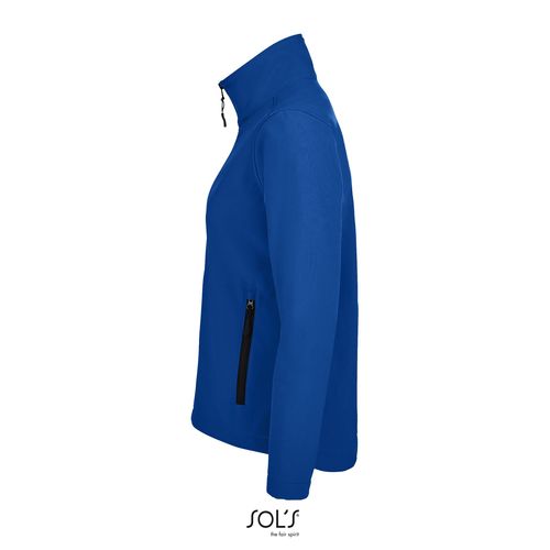 azulón SOFTSHELL CON CREMALLERA PARA MUJER SOL'S RACE WOMEN