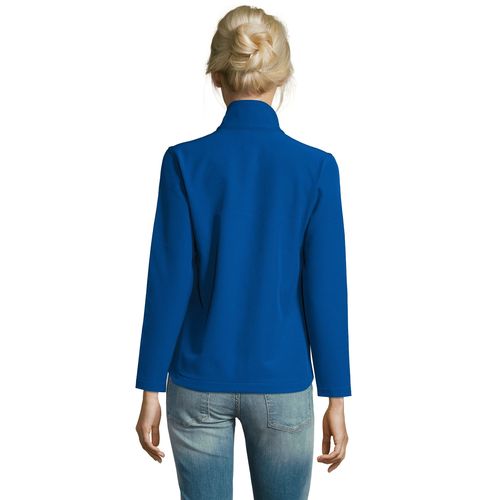 azulón SOFTSHELL CON CREMALLERA PARA MUJER SOL'S RACE WOMEN