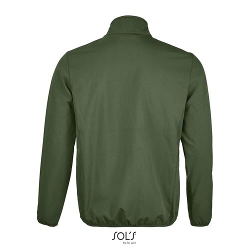 verde bosque CHAQUETA SOFTSHELL CON CREMALLERA PARA HOMBRE SOL'S RADIAN MEN