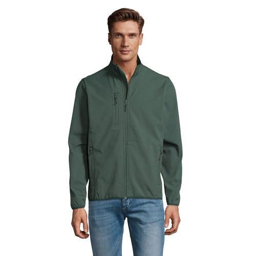 verde bosque CHAQUETA SOFTSHELL CON CREMALLERA PARA HOMBRE SOL'S RADIAN MEN