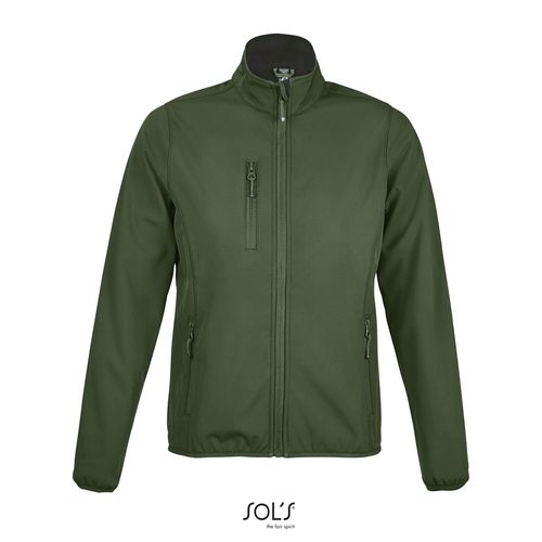 verde bosque SOFTSHELL CON CREMALLERA PARA MUJER SOL'S RADIAN WOMEN