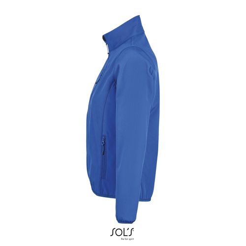 azulón SOFTSHELL CON CREMALLERA PARA MUJER SOL'S RADIAN WOMEN