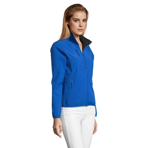 azulón SOFTSHELL CON CREMALLERA PARA MUJER SOL'S RADIAN WOMEN
