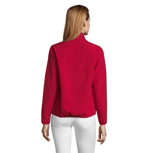 rojo pimiento SOFTSHELL CON CREMALLERA PARA MUJER SOL'S RADIAN WOMEN
