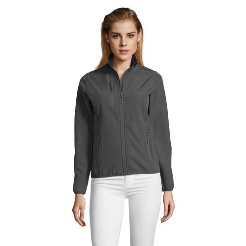 antracita SOFTSHELL CON CREMALLERA PARA MUJER SOL'S RADIAN WOMEN