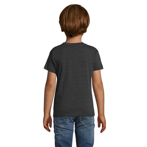 antracita chiné CAMISETA NIÑOS CUELLO REDONDO SOL'S REGENT FIT KIDS