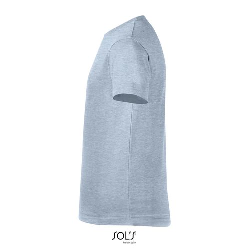 azul cielo moteado CAMISETA NIÑOS CUELLO REDONDO SOL'S REGENT FIT KIDS