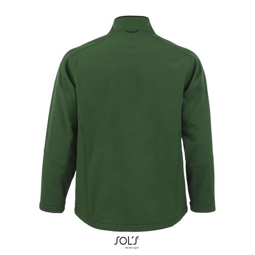 verde botella SOFTSHELL CON CREMALLERA PARA HOMBRE SOL'S RELAX