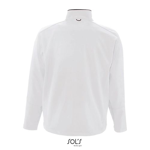 white SOFTSHELL CON CREMALLERA PARA HOMBRE SOL'S RELAX