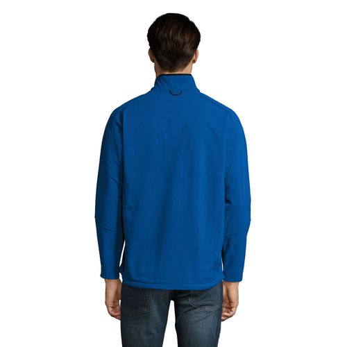 azulón SOFTSHELL CON CREMALLERA PARA HOMBRE SOL'S RELAX