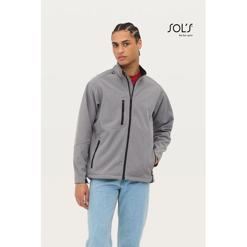 VESTE HOMME ZIPPÉE SOFTSHELL SOL'S RELAX - 2