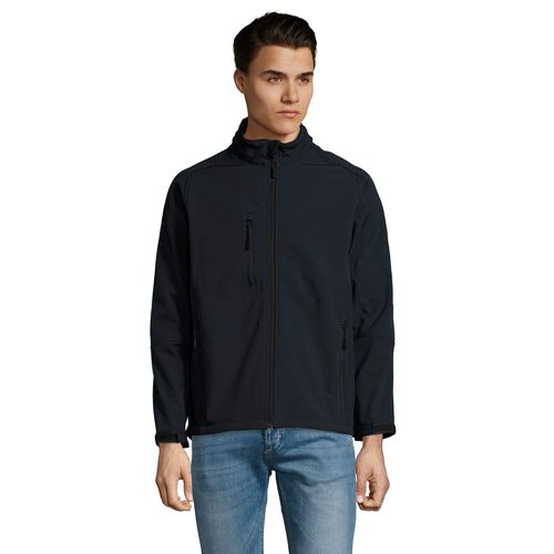 azul abismo SOFTSHELL CON CREMALLERA PARA HOMBRE SOL'S RELAX