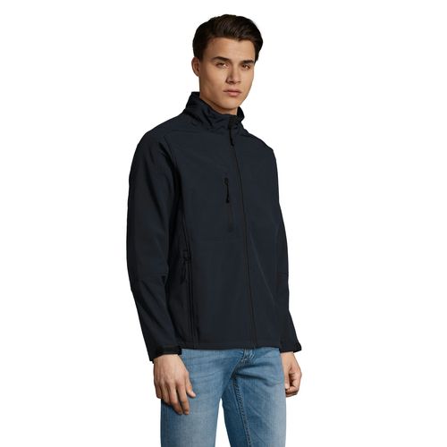 azul abismo SOFTSHELL CON CREMALLERA PARA HOMBRE SOL'S RELAX