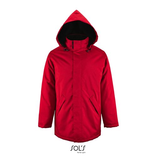 red CHAQUETA UNISEX CON FORRO ACOLCHADO SOL'S ROBYN
