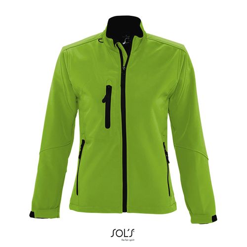 absenta verde SOFTSHELL CON CREMALLERA PARA MUJER SOL'S ROXY