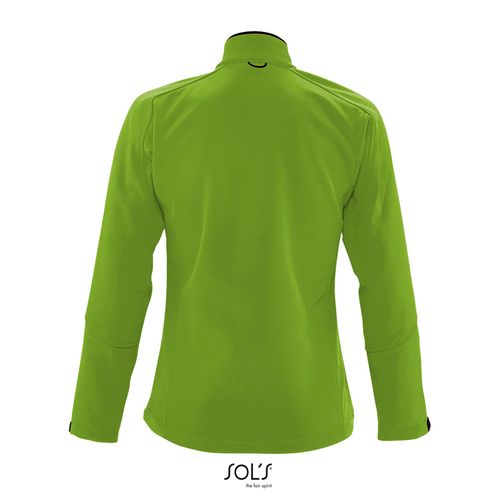 absenta verde SOFTSHELL CON CREMALLERA PARA MUJER SOL'S ROXY
