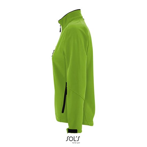 absenta verde SOFTSHELL CON CREMALLERA PARA MUJER SOL'S ROXY