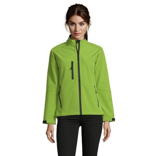 absenta verde SOFTSHELL CON CREMALLERA PARA MUJER SOL'S ROXY