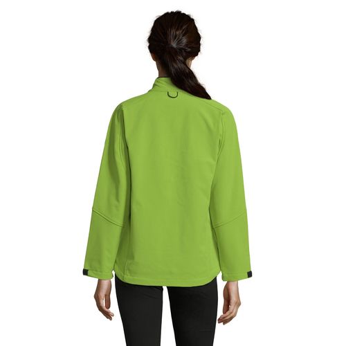 absenta verde SOFTSHELL CON CREMALLERA PARA MUJER SOL'S ROXY